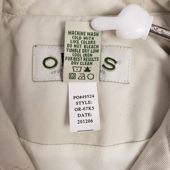 Orvis XSP Cream Off White Quilted Jacket Womens Hunter Sport Field Petite Coat - Picture 5 of 15